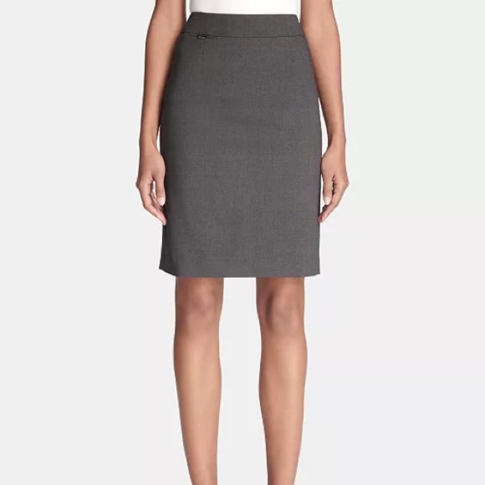 Calvin Klein Charcoal grey Pencil Skirt 4